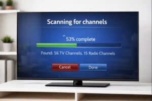 freeview problems after a retune