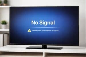 no tv signal screen