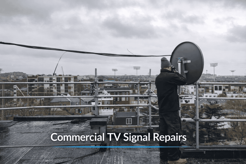 commercial tv signal repairs