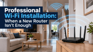 Professional Wi‑Fi Installation at Home